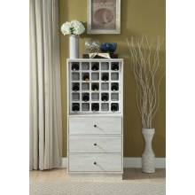 ANTIQUE WHITE WINE CABINET 97544