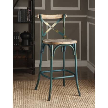 TURQUOISE BAR CHAIR 96807