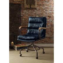 VINTAGE BLUE OFFICE CHAIR 92417