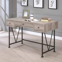 Guthrie Industrial Style Writing Desk with 3 Drawers