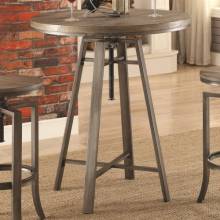 10181 Industrial Bar Table with Swivel Adjustable Height Mechanism
