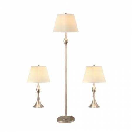901235 Table Lamps Elegant 3PC Lamp Set