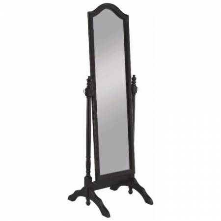 950801 Accent Mirrors Cheval Mirror with Arched Top