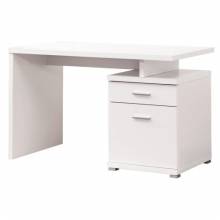 Contemporary Desk with Cabinet 800110