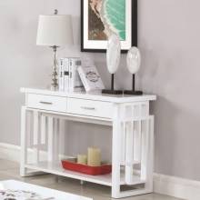 70570 Contemporary Sofa Table with Two Drawers 705709