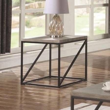 70561 Industrial End Table 705617