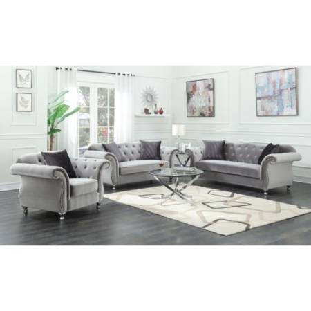 551161-S3 Frostine Stationary Living Room Group