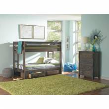 Wrangle Hill Twin over Twin Bedroom Group