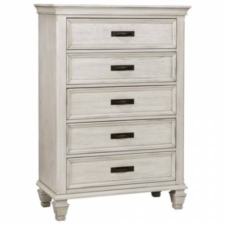 Franco 5 Drawer Chest with Felt Lined Top Drawer
