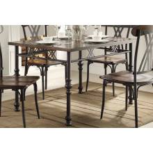 Loyalton Dining Table - Wood/Metal 5149-48+B