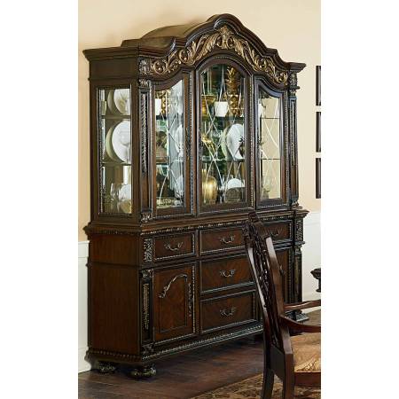 Catalonia China Cabinet - Cherry 1824-55+50