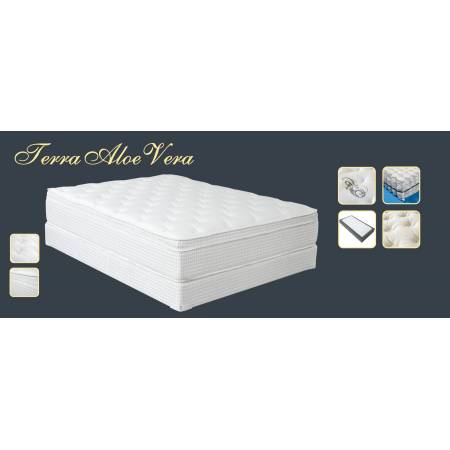 Terra Aloe Vera Euro Pillowtop 13” E.King