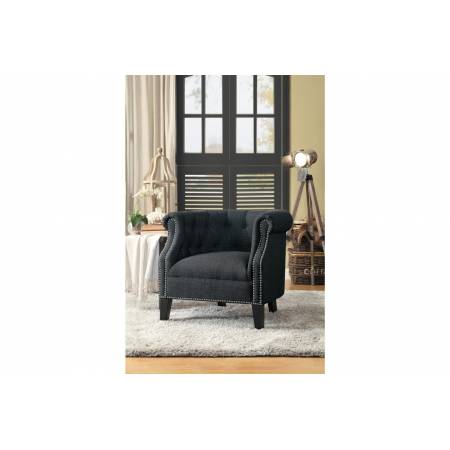 1220F1S Karlock Accent Chair, Gray