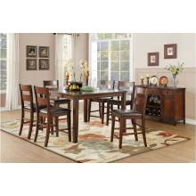 5547 Mantello 7PC SETS Counter Height Table + 6 Counter Height Chairs