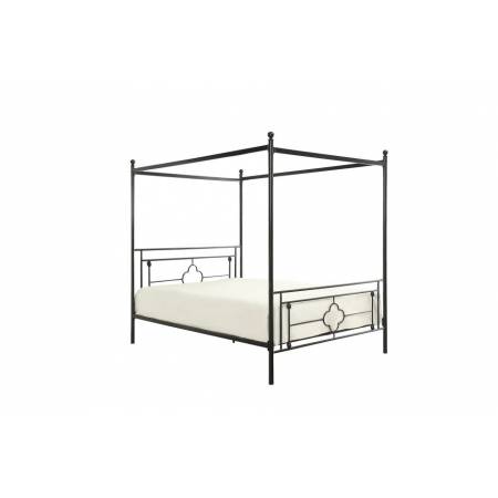 1758 Hosta Queen Canopy Platform Bed