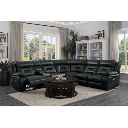 8229DG Amite Sectional 7PC SET: LRPW+AC+CR+ARPW+2*CN+RRPW