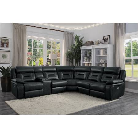 8229DG Amite Sectional 6PC SET: LRPW+AC+CR+ARPW+CN+RRPW