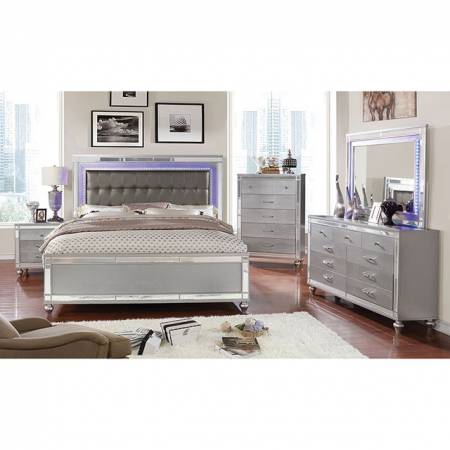 BRACHIUM 4PC SETS CAL.KING BED Espresso & Multiple finish