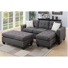 Sectional w/ Ottoman F6920
