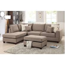 3-Pcs Sectional Sofa F6544