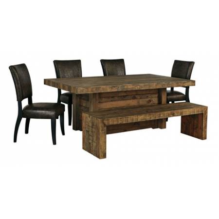 D775 Sommerford 6PC SETS ( Table + 4 Side Chair + Bench)