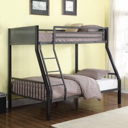 Bunks Metal Twin over Full Loft Bunk Bed