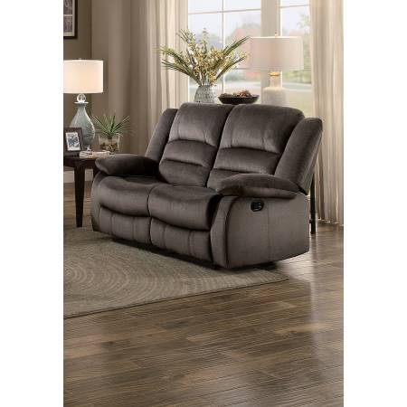 JARITA Double Reclining Love Seat Chocolate