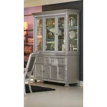 BEVELLE Buffet & Hutch Silver