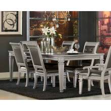 BEVELLE Dining Table Silver