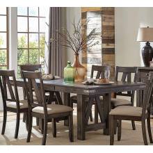 MATTAWA Dining Table Brown