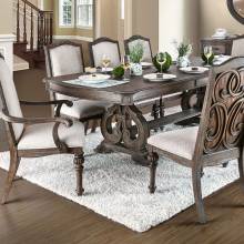 ARCADIA DINING TABLE Rustic Natural Tone