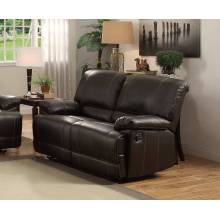 Cassville Double Reclining Love Seat - Dark Brown