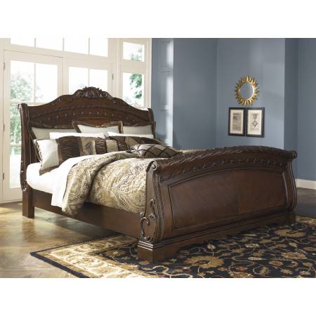 B553 North Shore Queen Sleigh BED