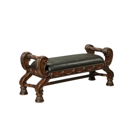 B553 North Shore Large UPH Bedroom Bench