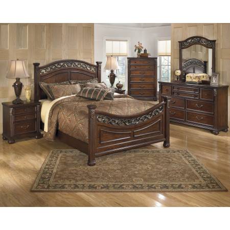 B526 Leahlyn Queen Panel Bedroom Sets 4 Piece