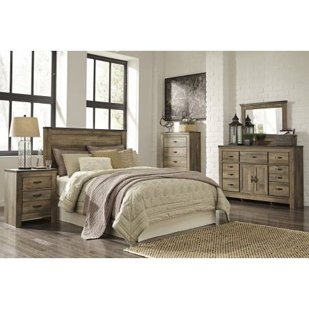 B446 Trinell Two Drawer Night Stand