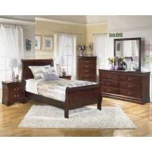 B376 Alisdair Twin Sleigh Bedroom Sets 4 Piece