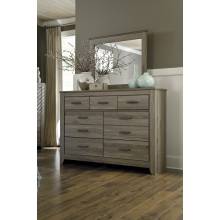 B248 Zelen Dresser+Bedroom Mirror