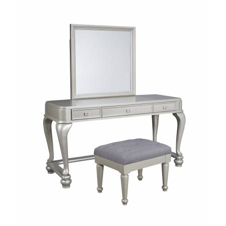 B650 Coralayne Vanity + Mirror + Upholstered Stool