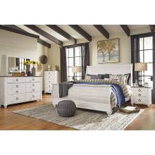 B267 Willowton King Sleigh Bedroom Sets 4 Piece
