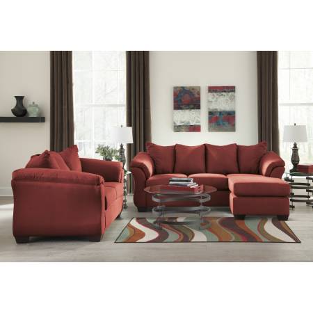 75001 Darcy 2PC Sets (Sofa Chaise + Loveseat)
