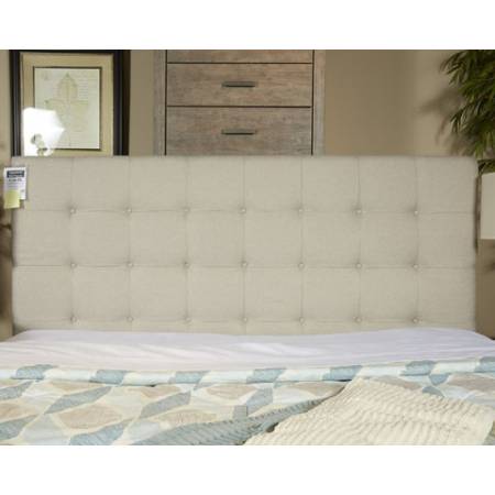 B130- 581 Contemporary Upholstered Beds Queen Upholstered Bed Cream
