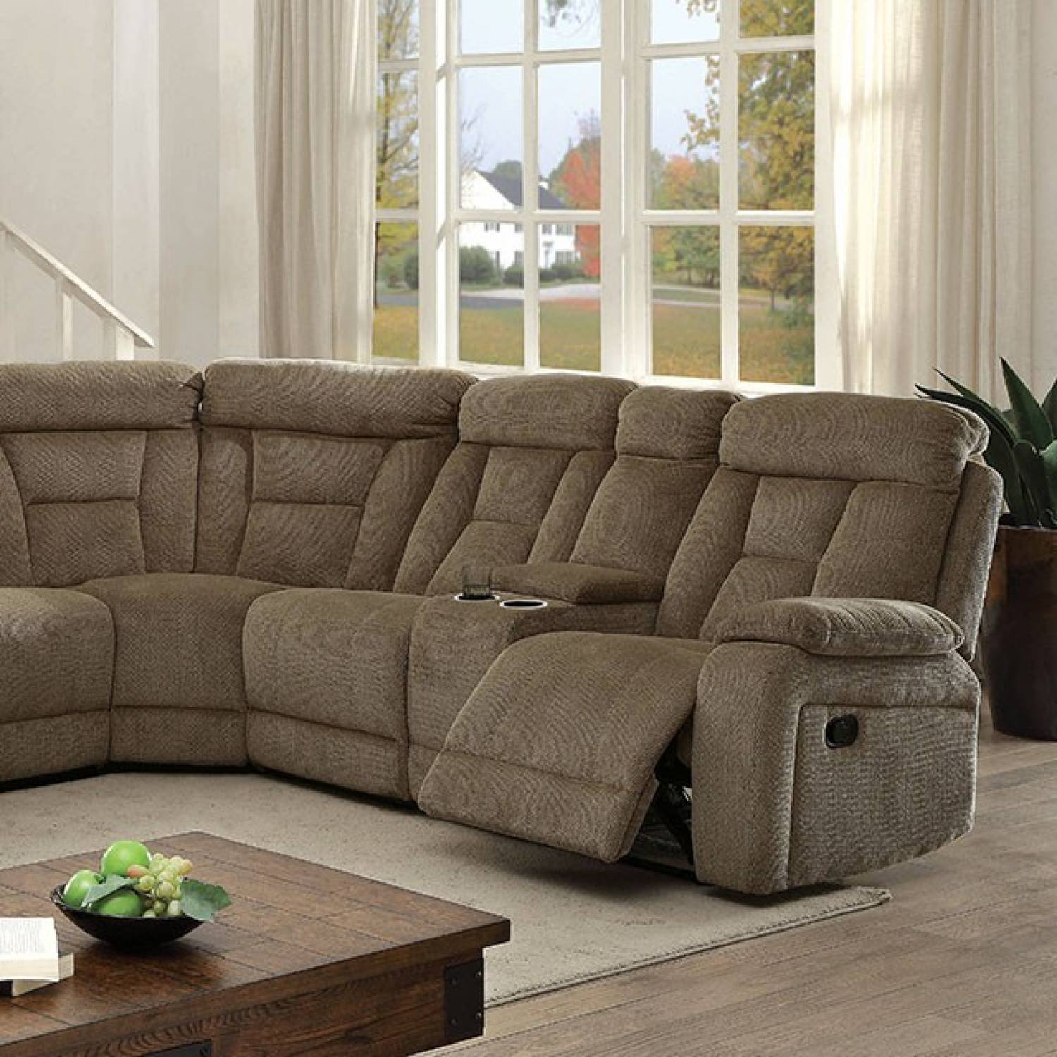 Pacific mocha store sectional