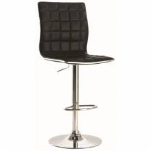Dining Chairs and Bar Stools Adjustable Waffle Bar Stool with Footrest