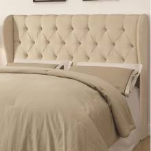Upholstered Beds King/ California King Murrieta Headboard with Button Tufting
