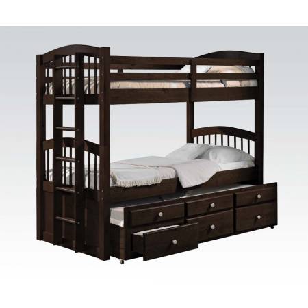 40000 TWIN/TWIN BUNK BED W/TRUDLE