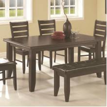 Page Contemporary Rectangular Semi-Formal Dining Table