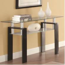 Occasional Group 702280 Tempered Glass Sofa Table
