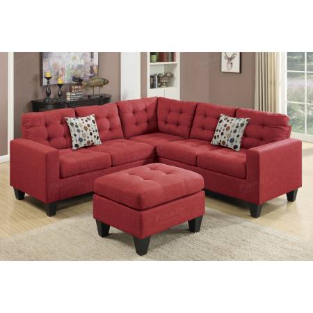 4-Pcs modular Sectional