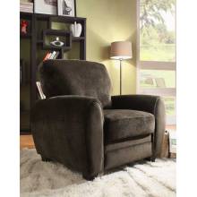 Rubin Chair - Chocolate Textured Microfiber 9734CH-1 Homelegance 